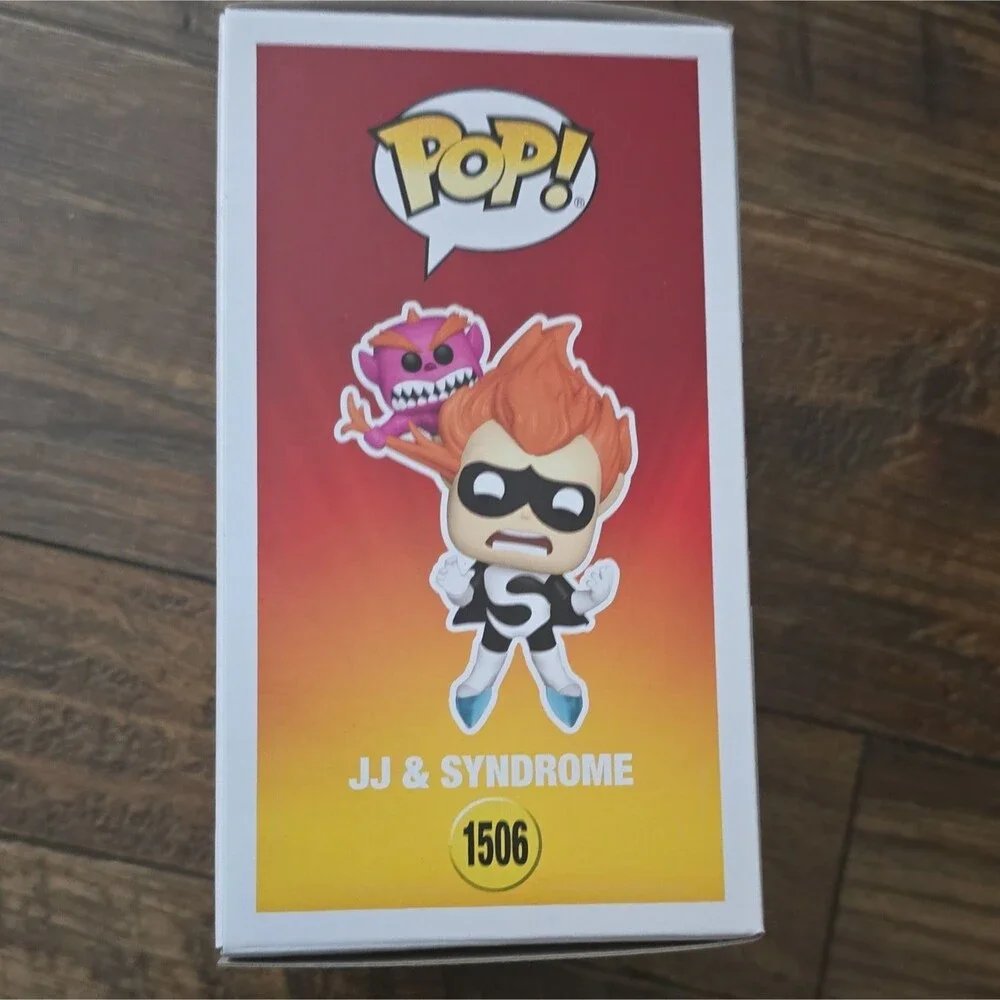 Funko Pop! Vinyl Disney Pixar The Incredibles JJ & Syndrome #1506 Figure